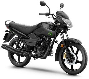 Mottu Sport ESD preta vista de lado